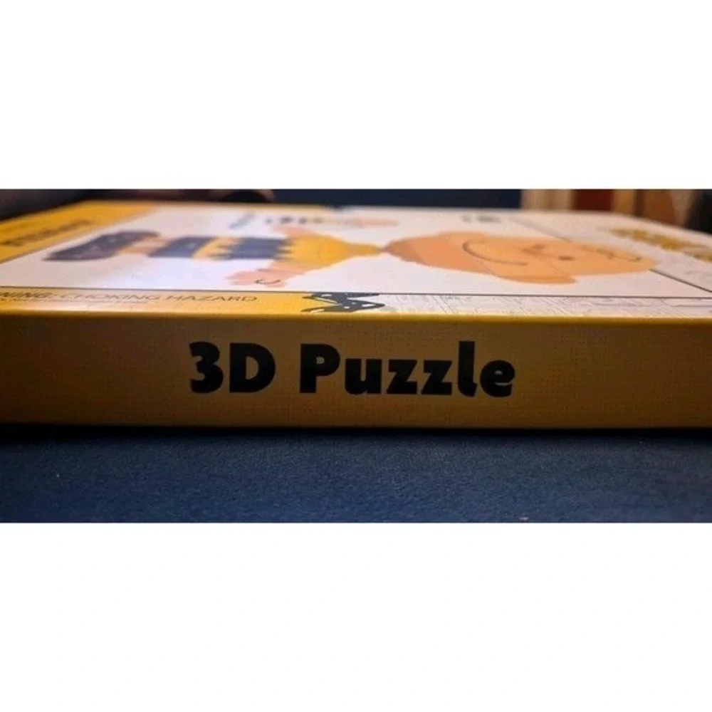 New Peanuts Charlie Brown 3D Puzzle by Toyzon‎ 45 Pieces NIB Sealed Display